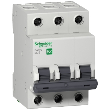 SCHNEIDER ELECTRIC EZ9F34332 MCB Easy9, 3P, 32 A, C curve, 4500 A