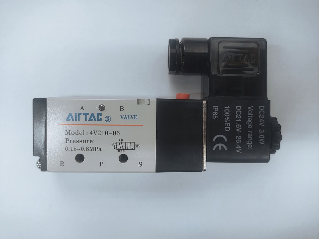 AIRTAC Fluid Control Valve 4V210-06-B/DC24V PT