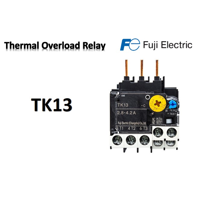 FUJI ELECTRIC TK13-009TN THERMAL OVERLOAD RELAY( 9-13A)