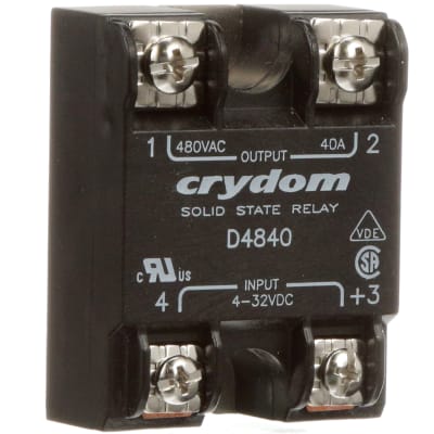 CRYDOM D4840 Solid State Relay, SPST-NO, 40 A