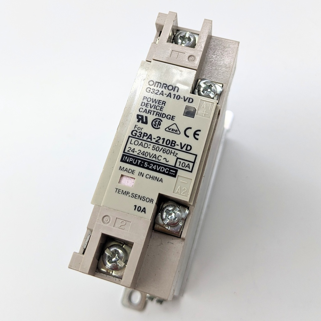 OMRON G32A-A10-VD Solid State Relay 19 to 264 VAC Load, 10 A