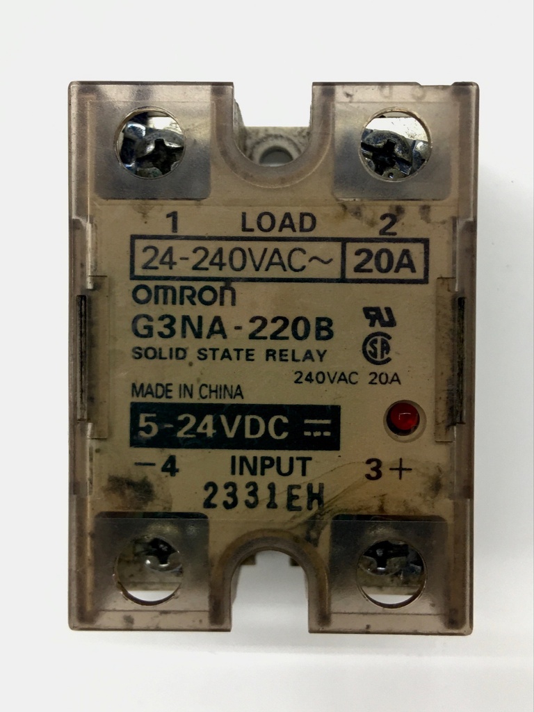 OMRON G3NA-220B 5-24VDC Solid State Relay 1-pole 20 A