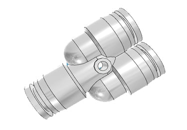 AIRTAC PYW10-8 Different diameter union Y Fitting