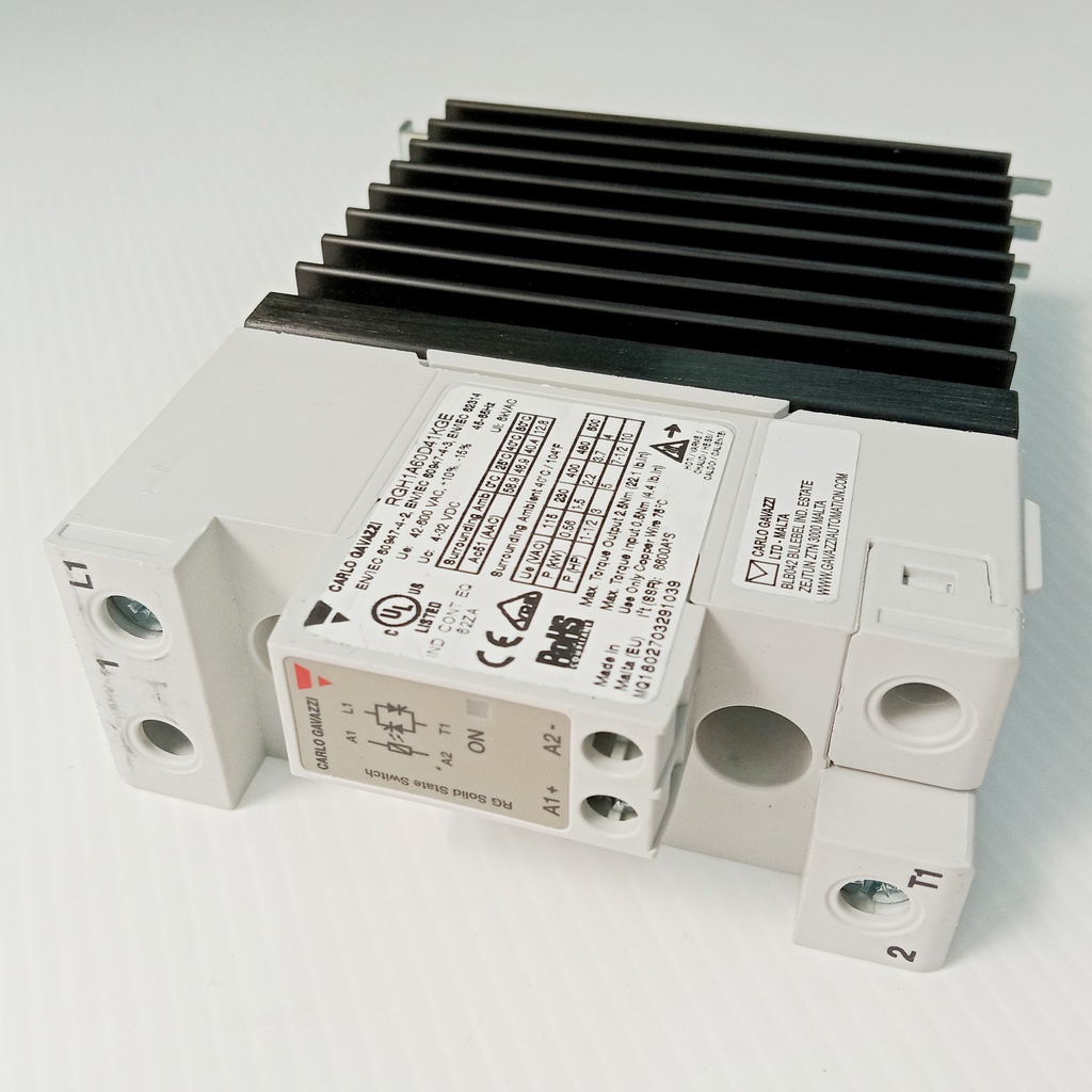 CARLO GAVAZZI RGH1A60D41KGE Solid State Relays - Industrial Mount 1P-SSC-DC IN-Z