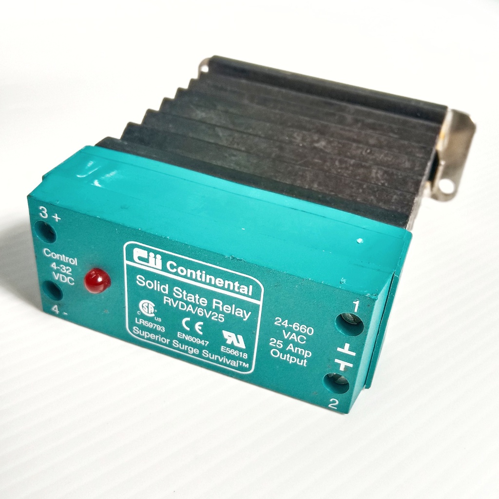 CONTINENTAL RVDA/6V25 Solid State Relay -RVDA/6V25