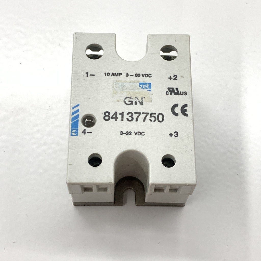 CROUZET GN84137750 Solid State Relays - Industrial Mount 10A/60Vdc DC In Xstr