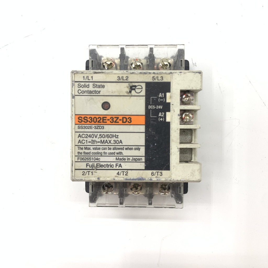 FUJI ELECTRIC SS302E-3Z-D3 Fuji SS302E-3Z-D3 Solid State Relay 24v Coil