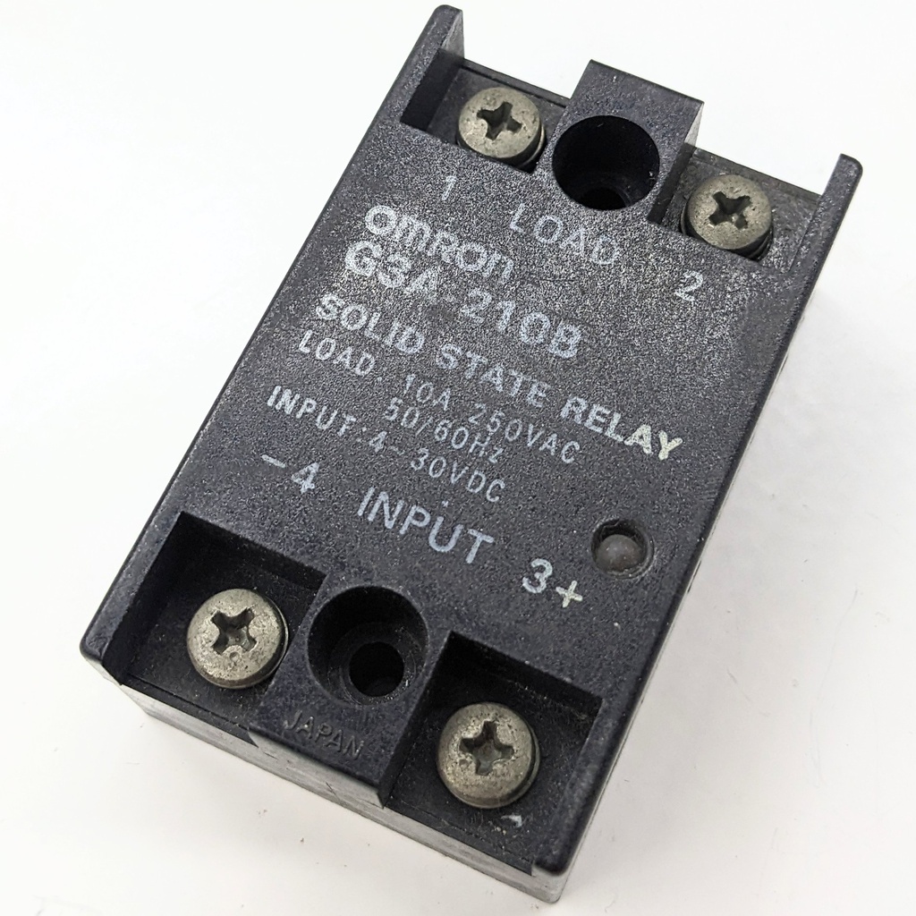 OMRON G3A-210B Solid State Relays - Industrial Mount 5-24VDC/240VAC 10A