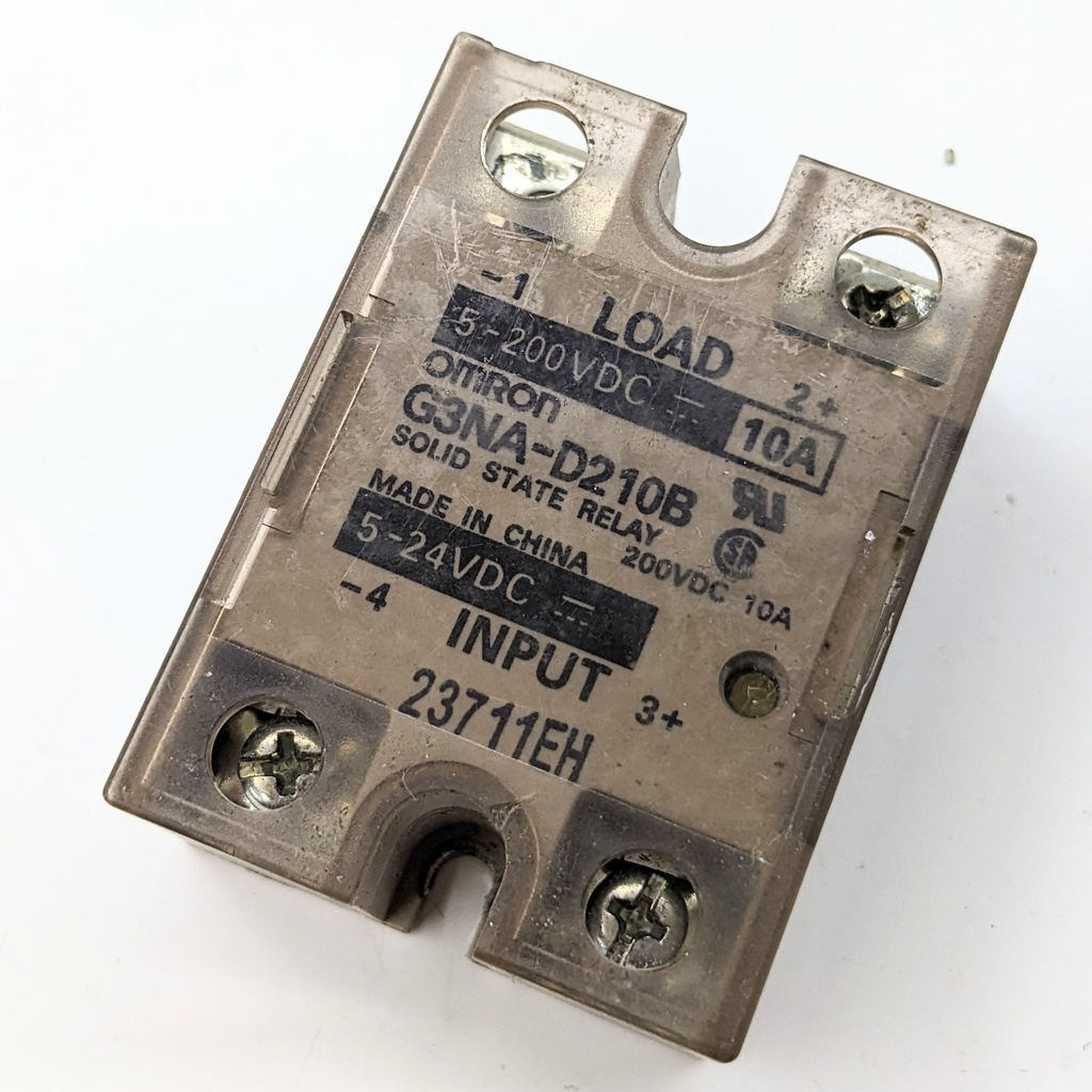 OMRON G3NA-D210B Solid State Relays - Industrial Mount SSR 10A DC LOAD TUV MARK