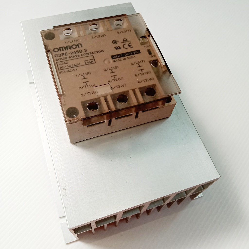 OMRON G3PE-245B-3 Solid State Relays - Industrial Mount 45A 3-phs SSR scrw mnt3