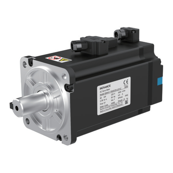 INOVANCE MS1H1-20B30CB-A331Z-INT Servo Motor, 200W, 3000rpm, 220V with Oil Seal