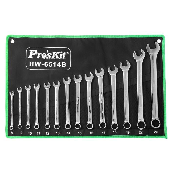 PRO'SKIT HW-6514B  Combination Wrench