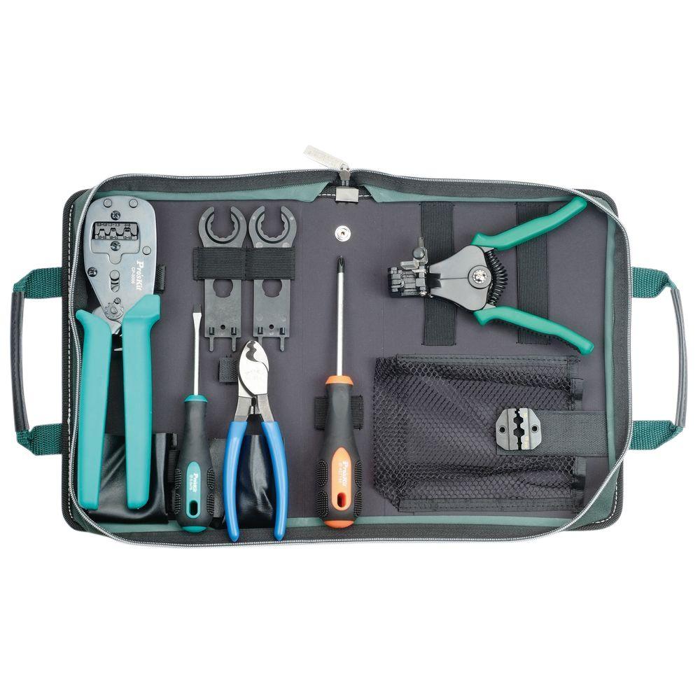 PRO'SKIT PK-2061 Solar Mc3 &amp; Mc4 Crimping Tool Kit