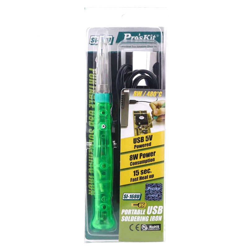 PRO'SKIT SI-168U Portable Usb Soldering Iron