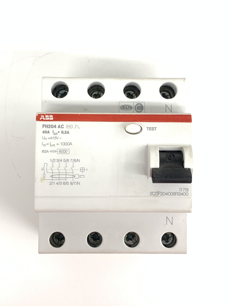 ABB FH204 AC-40/0.3 Residual Current Circuit Breaker