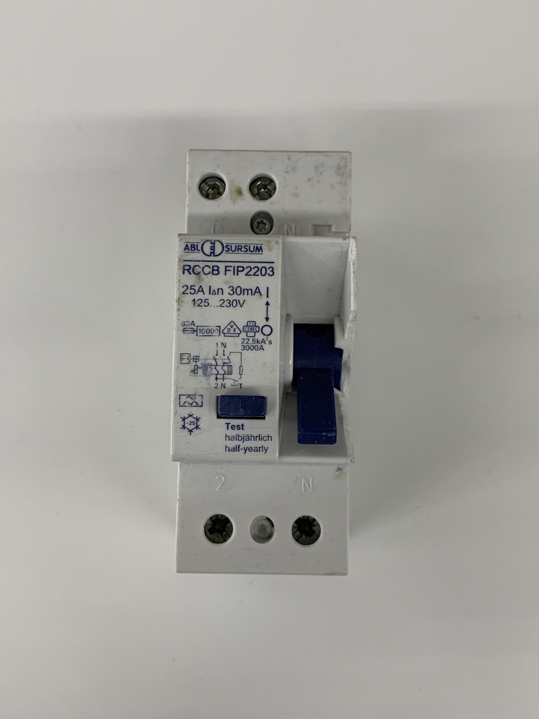 ABL SURSUM FIP2203 RCCB FIP2203 CIRCUIT BREAKER SWITCH