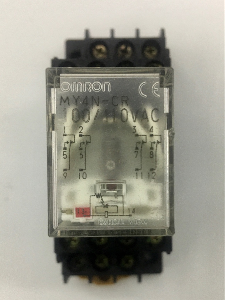 OMRON MY4N-CR General Purpose Relays PLUG-IN