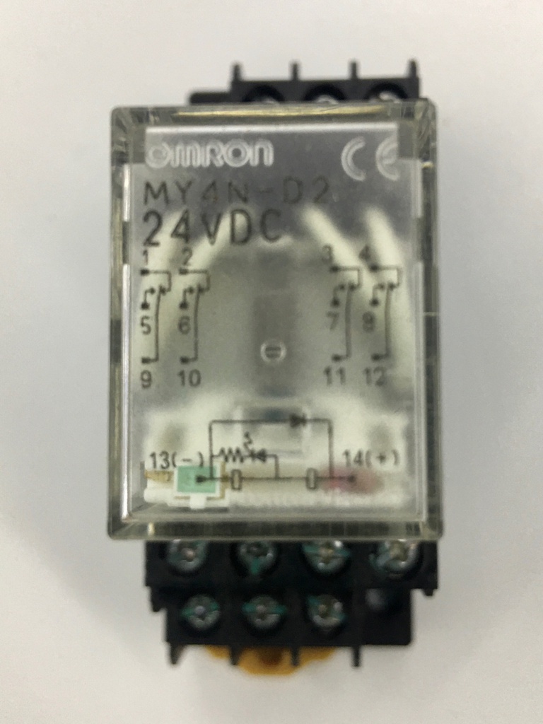 OMRON MY4N-D2 [2] General Purpose Relays PLUG-IN (JP)