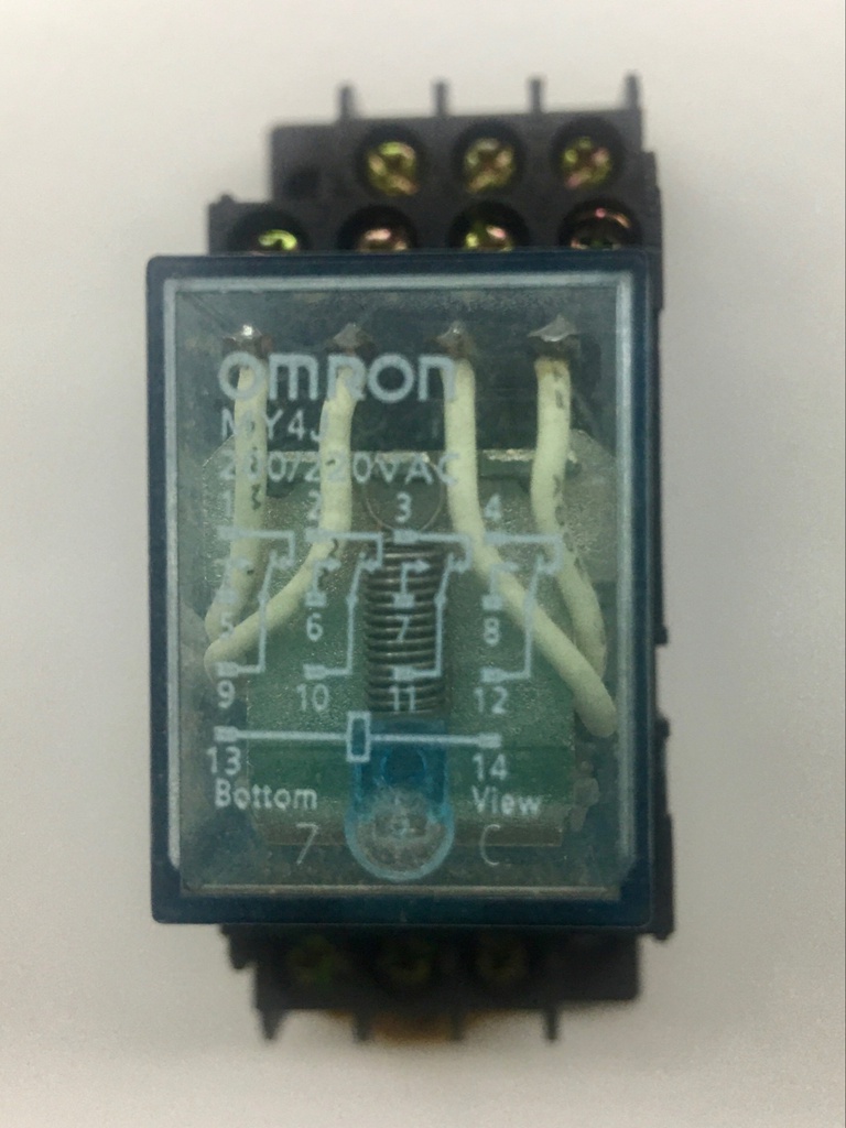 OMRON MY4J 200/220VAC Relay