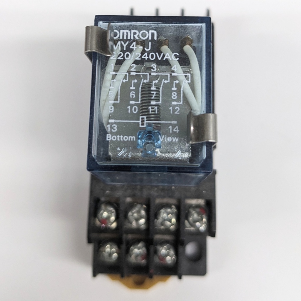 OMRON MY4-J 220/240VAC Relay