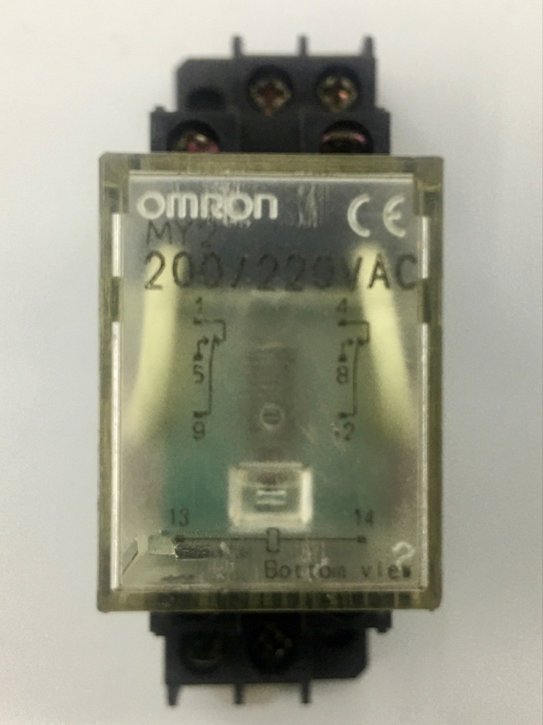 OMRON MY2 AC200/220 General Purpose Relays PLUG-IN