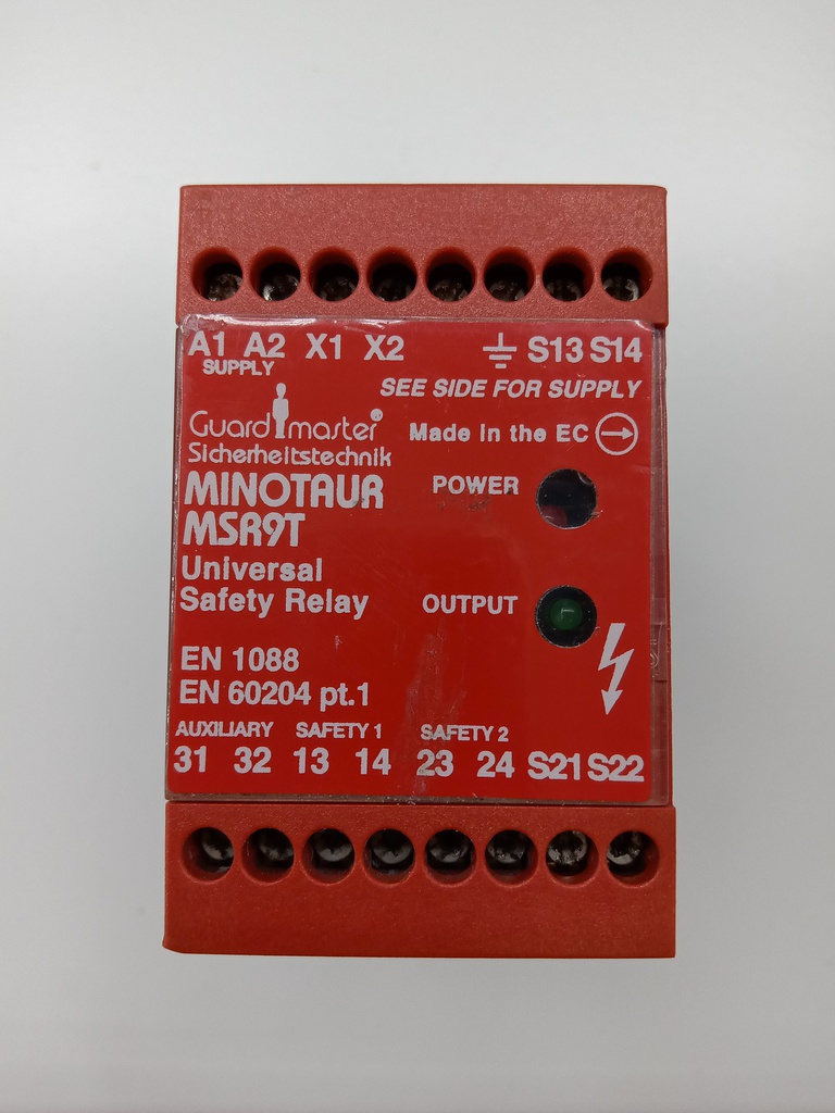 MAXGUARD MSR9T MINOTAUR SAFETY RELAY 440R-F23027