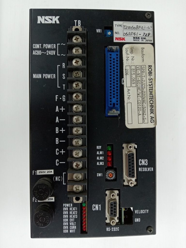 NSK EM0608K03-05 SERVO MOTOR CONTROLLER