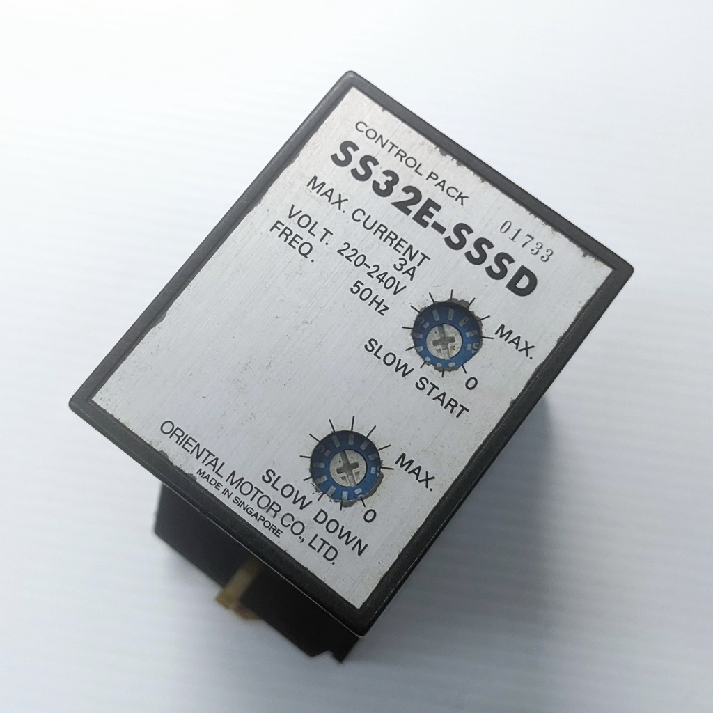ORIENTAL MOTOR SS32E-SSSD Motor Speed Control Pack 220-240V 50Hz