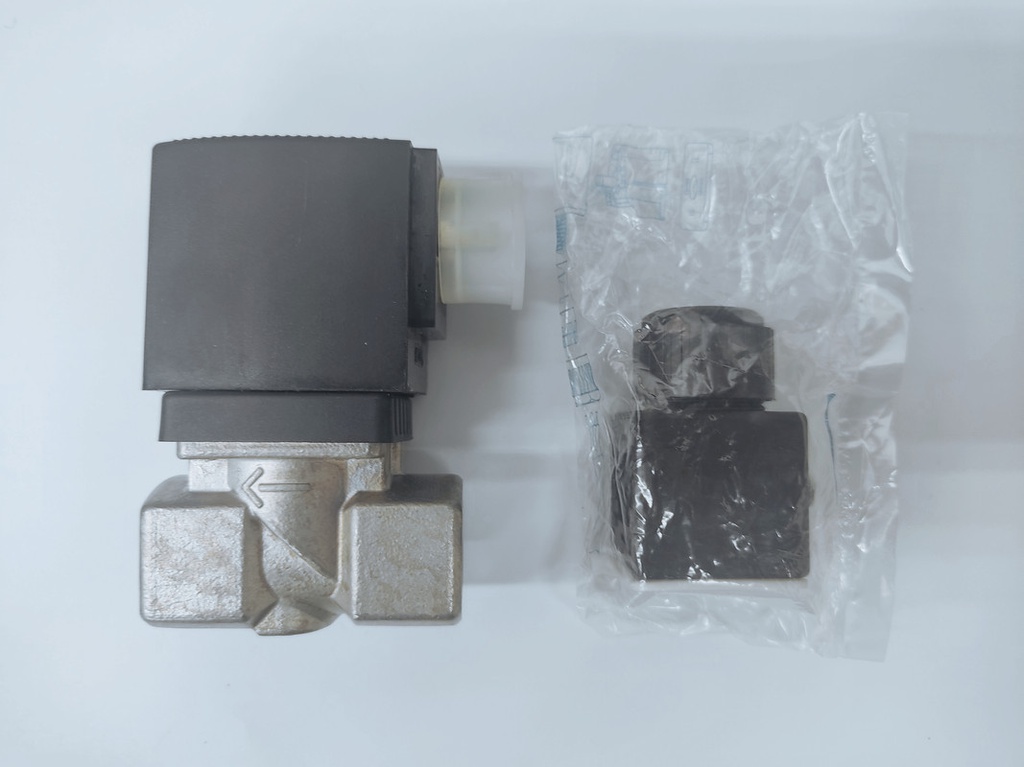 INDUSMART FLNSCH (3/8&quot;) AC220V STAINLESS STEEL SOLENOID VALVE