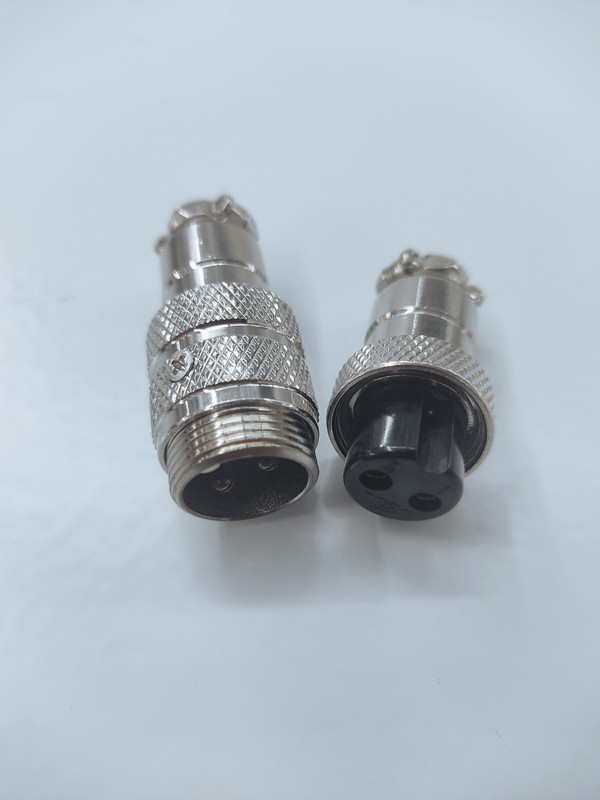 INDUSMART CHASSIS PLUG F/M 2PIN (16mm) SET 2A+2K