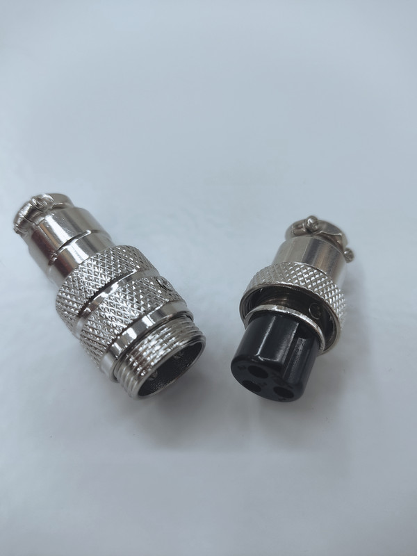 INDUSMART CHASSIS PLUG F/M 3PIN (16mm) SET 3A+3K