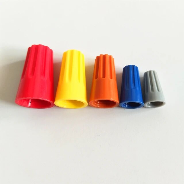 HEAVYPOWER WIRE NUT P1 SW-71B SCREW-ON WIRE CONNECTOR 6.7MM GREY