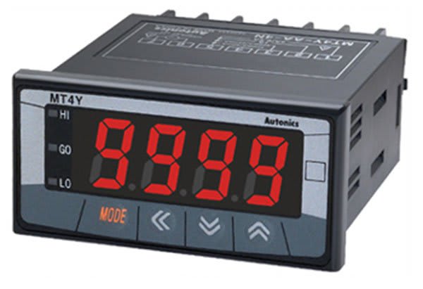 AUTONICS MT4W-AV-41 PANEL METER