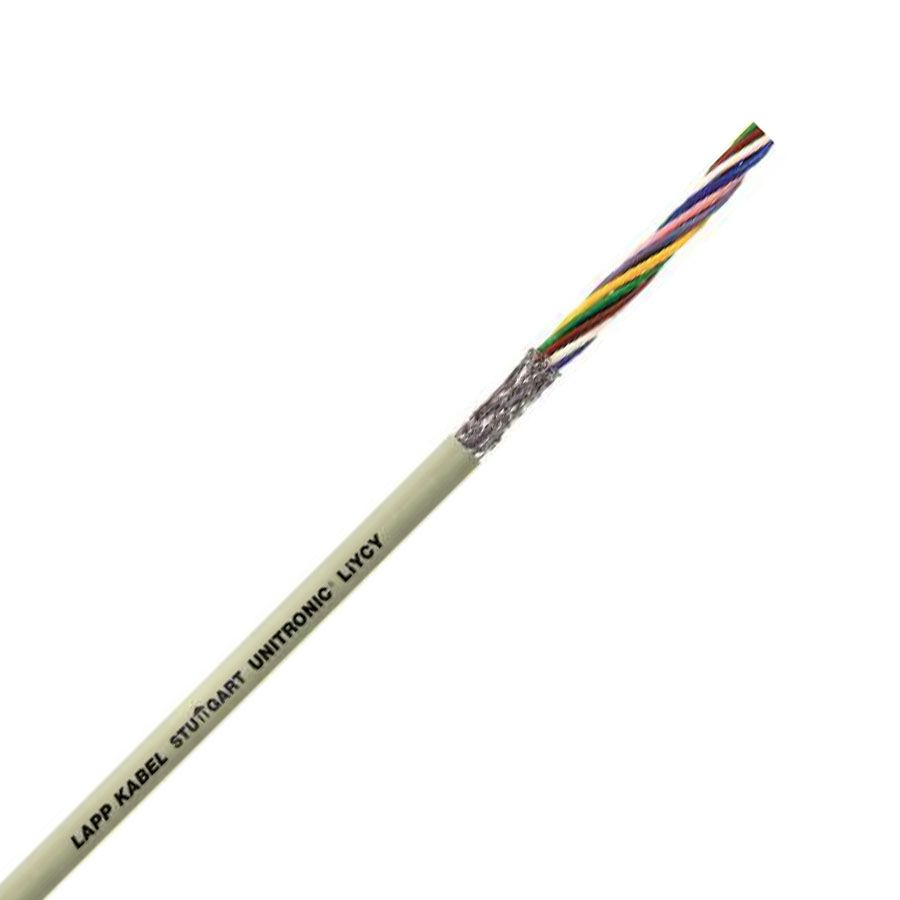 HERLU 4C X 1MM2 SCREEN CABLE LIYCY, COLOUR CODE