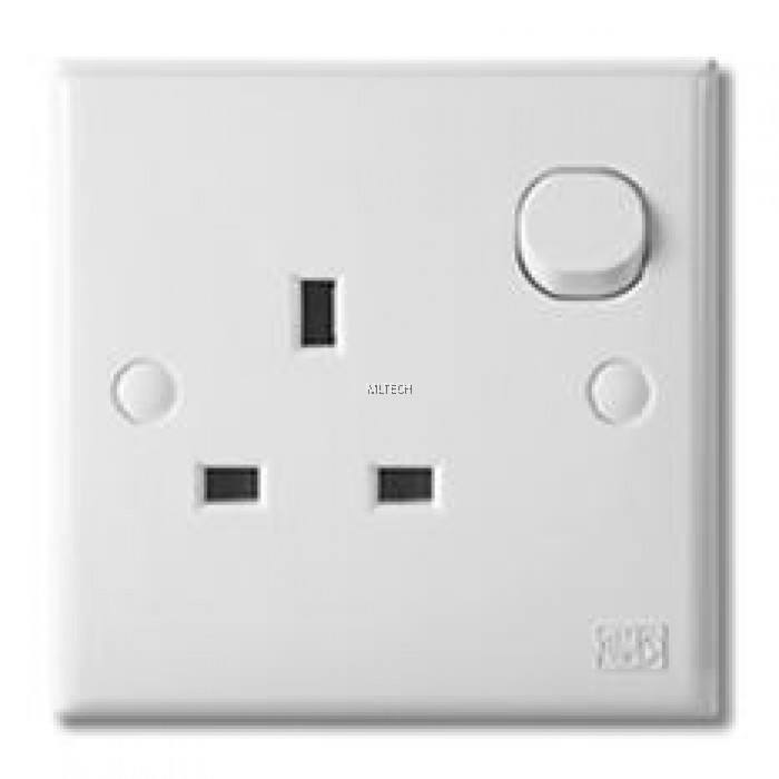 ERA S-13/1GS SWITCHED SOCKET OUTLET