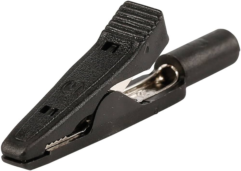 INDUSMART CROCODILE CLIP 101 (B) BLACK