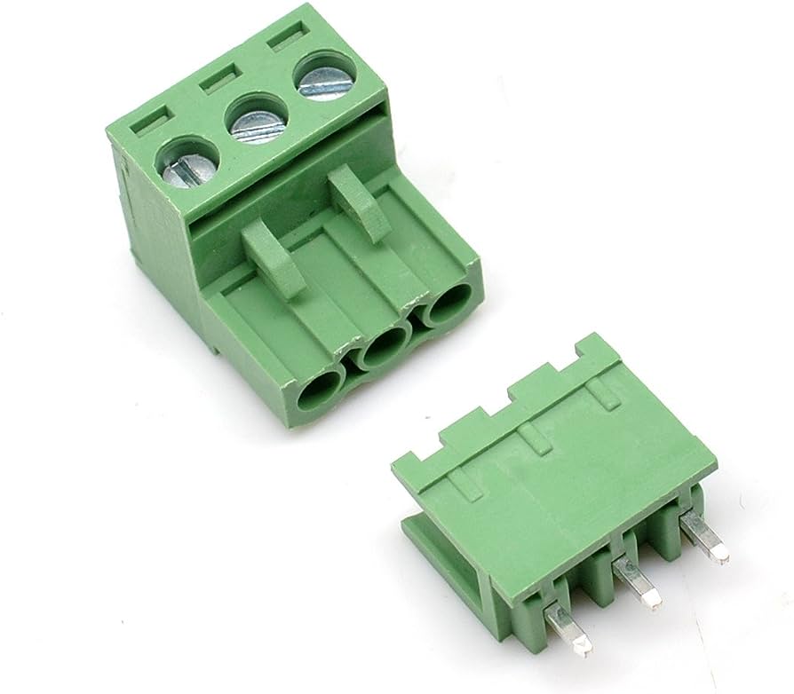 INDUSMART 5.08-3P (SET) MINI GREEN CONNECTOR