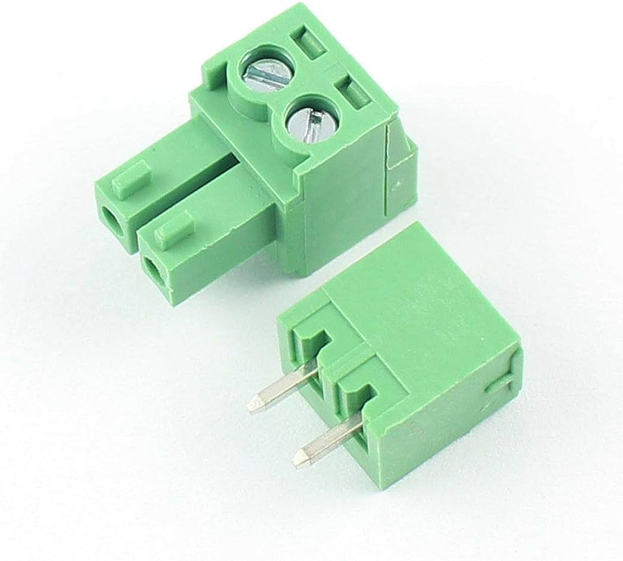 INDUSMART 3.81-2P (SET) MINI GREEN CONNECTOR