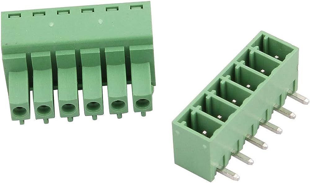 INDUSMART 3.81-6P (SET) MINI GREEN CONNECTOR