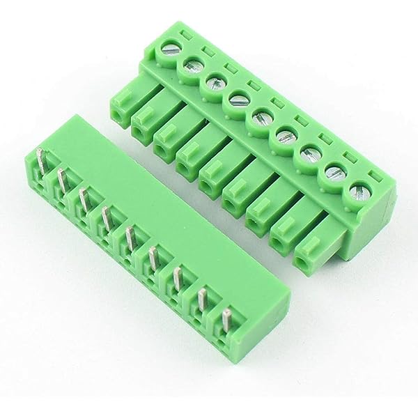 INDUSMART 3.81-9P (SET) MINI GREEN CONNECTOR