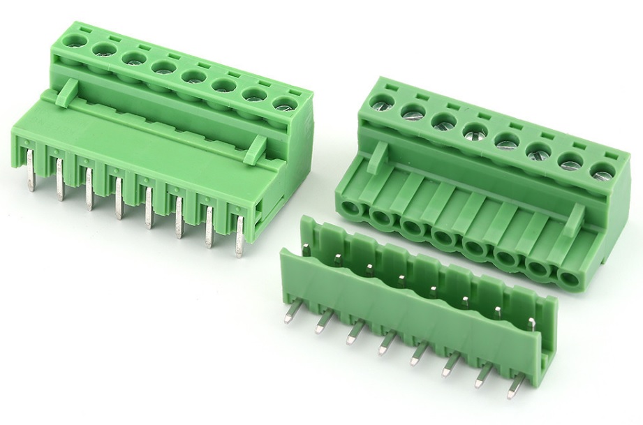 INDUSMART 3.81-8P (SET) MINI GREEN CONNECTOR