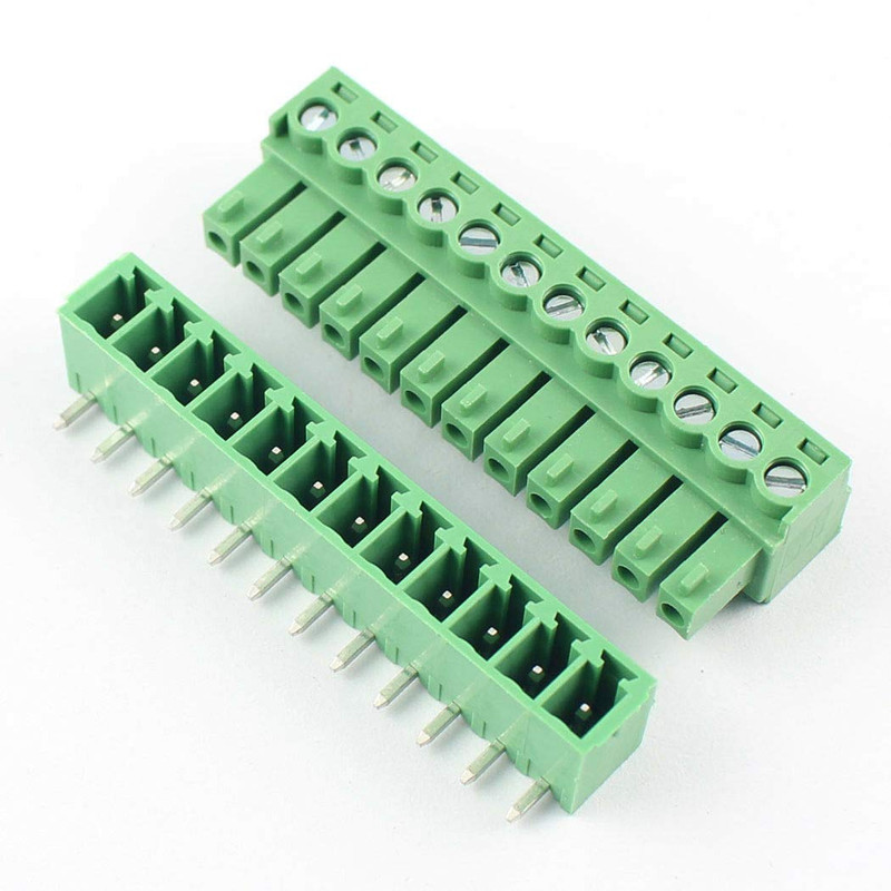 INDUSMART 3.81-12P (SET) MINI GREEN CONNECTOR