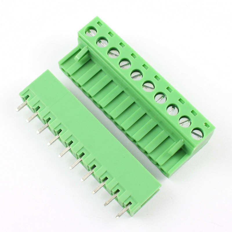 INDUSMART 5.08-10P (SET) MINI GREEN CONNECTOR