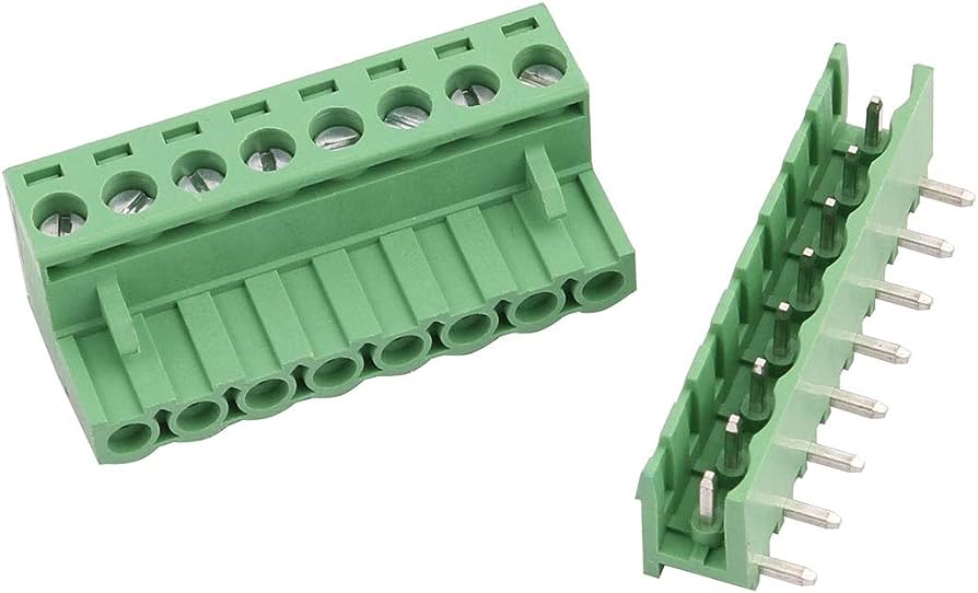 INDUSMART 5.08-8P (SET) MINI GREEN CONNECTOR