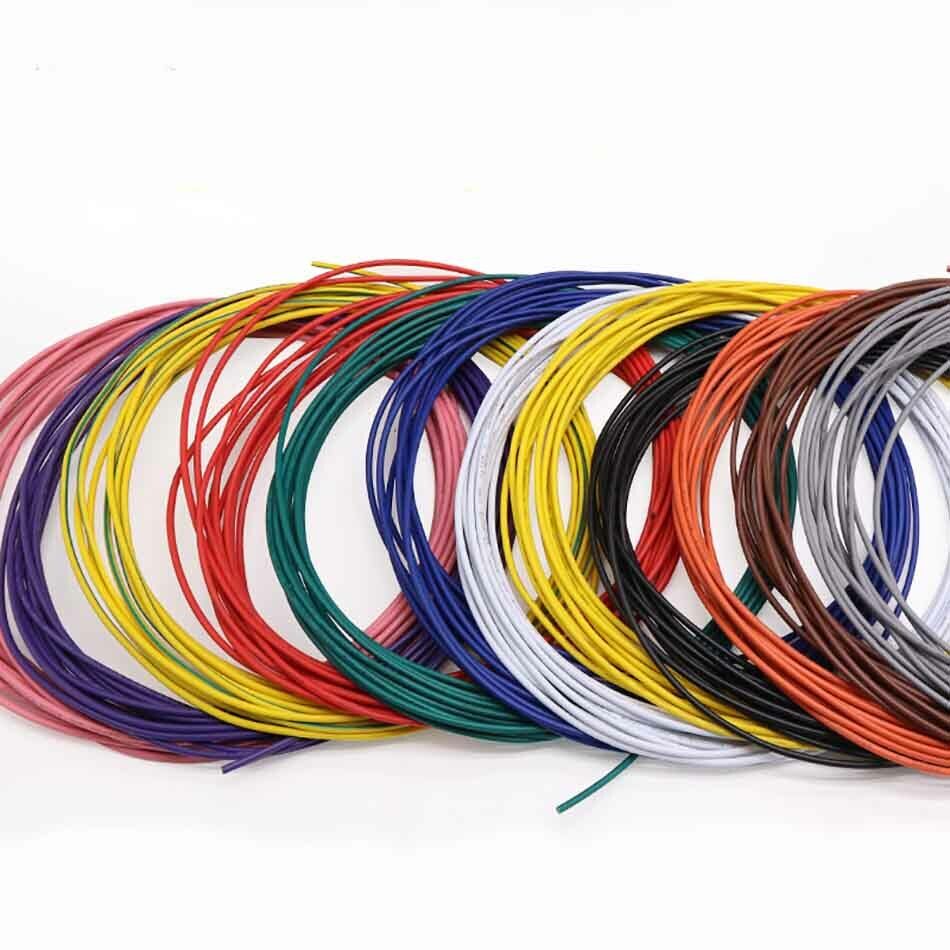 INDUSMART UNTINTED SINGLE CORE WIRE 17/0.16mm (AMBER)