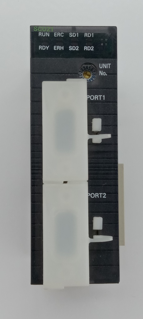 OMRON CJ1W-SCU21 Serial communication unit, 2x RS-232C ports, Protocol Macro, Ho