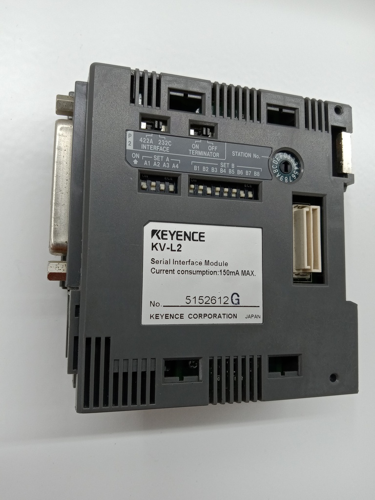 KEYENCE KV-L2 SERIAL INTERFACE MODULE