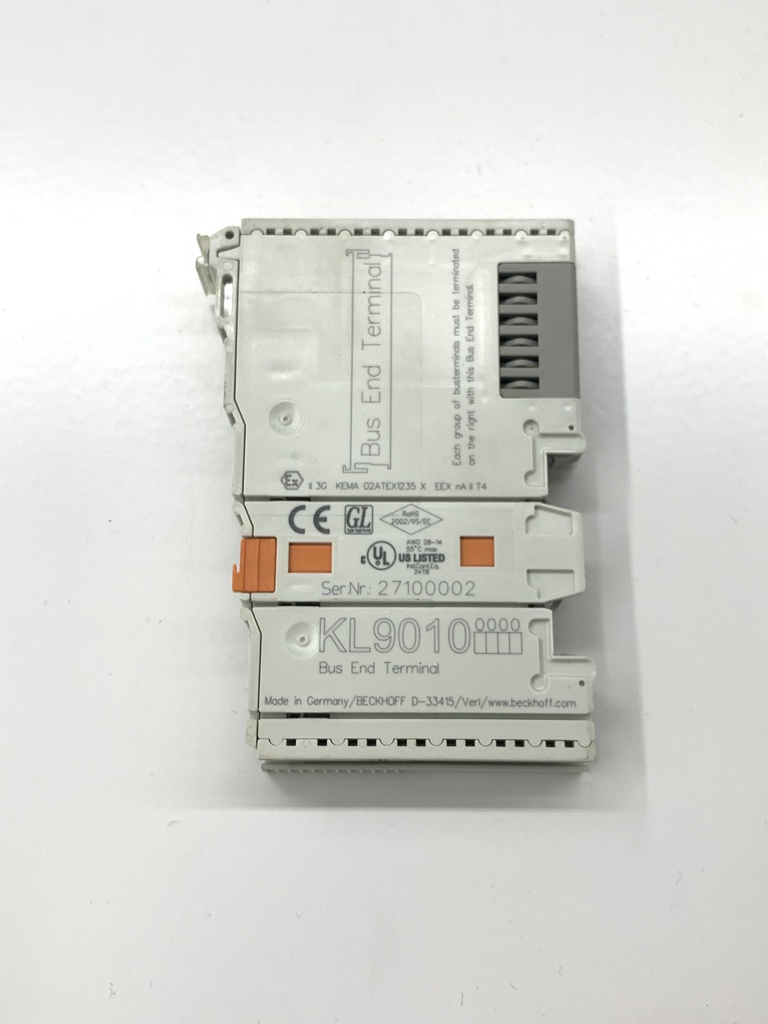 BECKHOFF KL9010 [2] BUS END TERMINAL UNIT