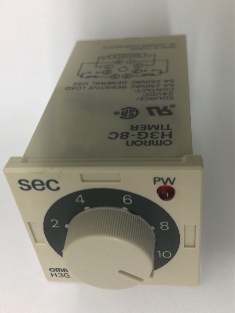 OMRON H3G-8C 24VDC/10S TIMER