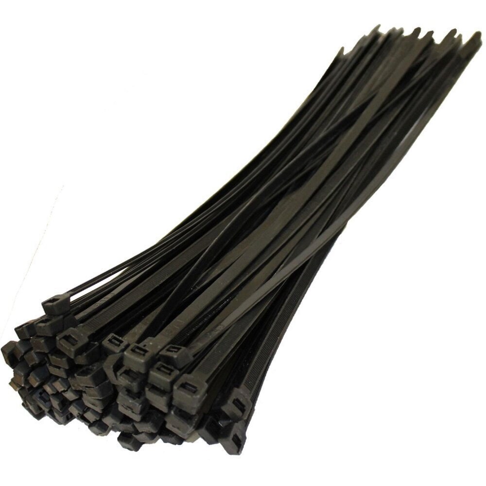 INDUSMART CableTie-8"-Black-INDUSMART-100PCSPERPACK  Cable Tie